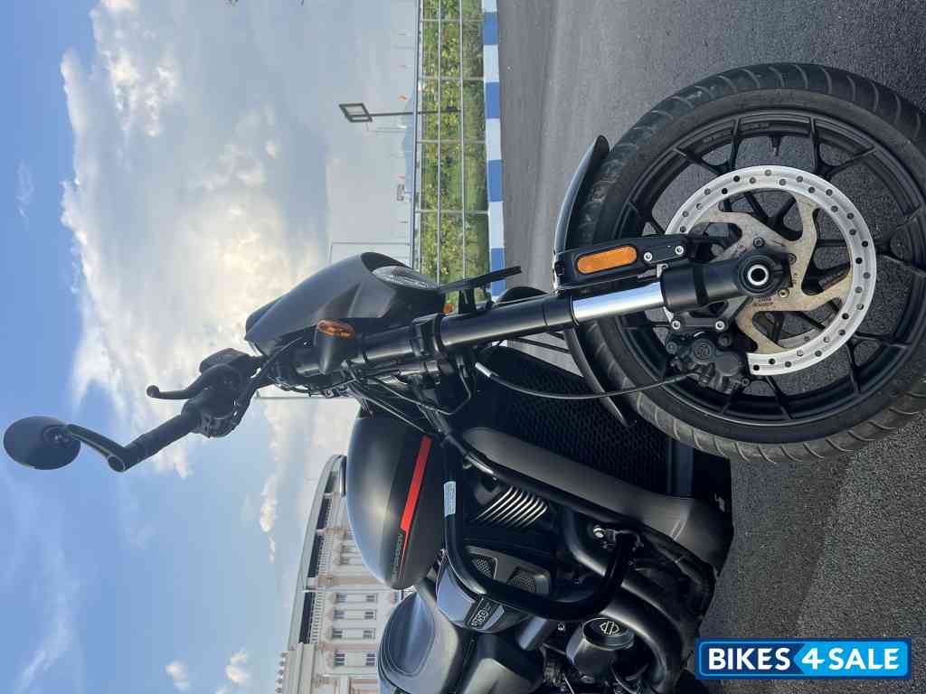 Industrial Denim Grey Harley Davidson Street Rod