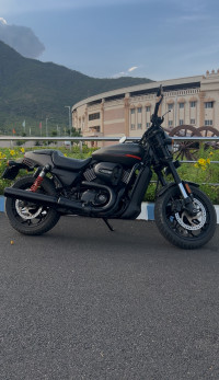 Industrial Denim Grey Harley Davidson Street Rod