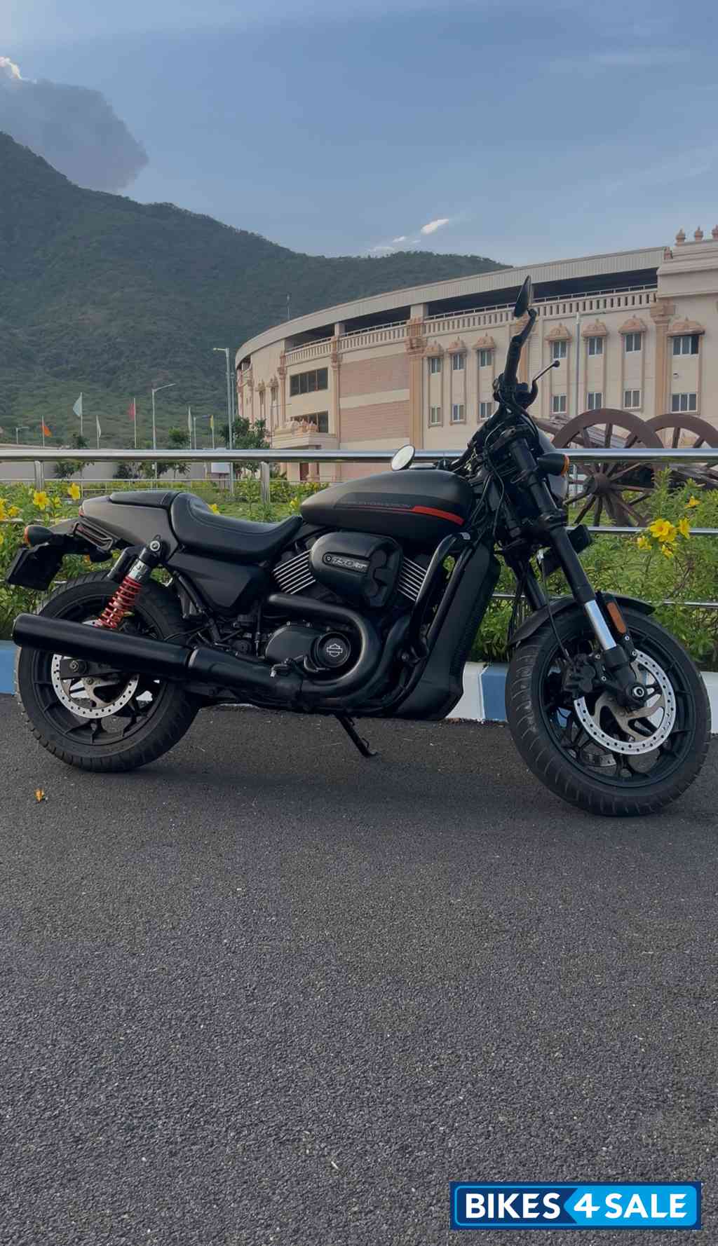 Industrial Denim Grey Harley Davidson Street Rod