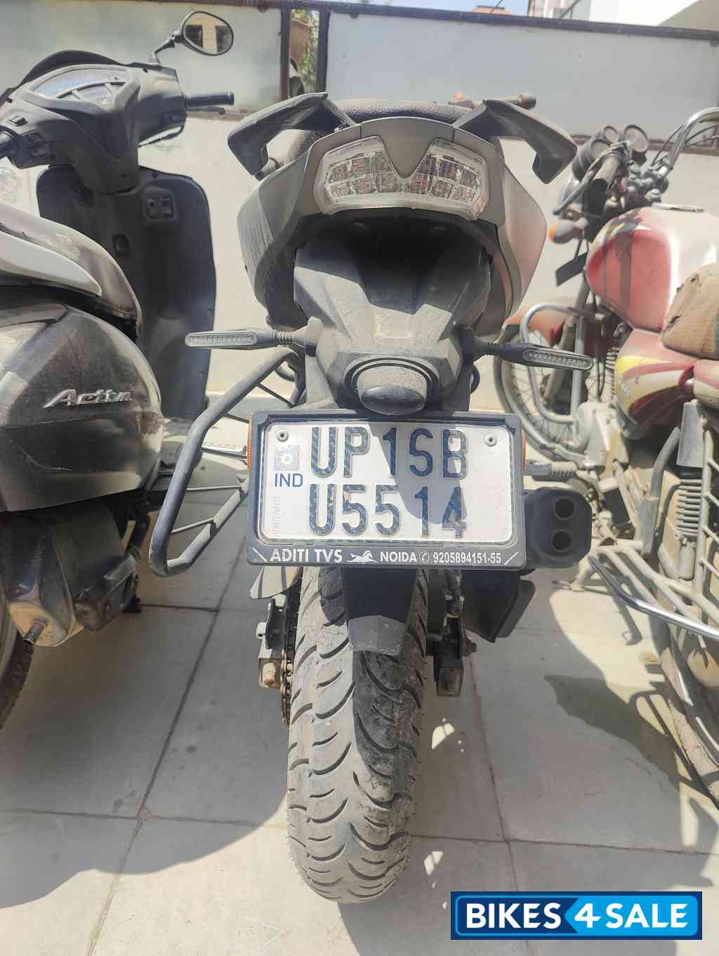 Grey TVS Apache RTR 200 4V Grey TVS Apache RTR 200 4V