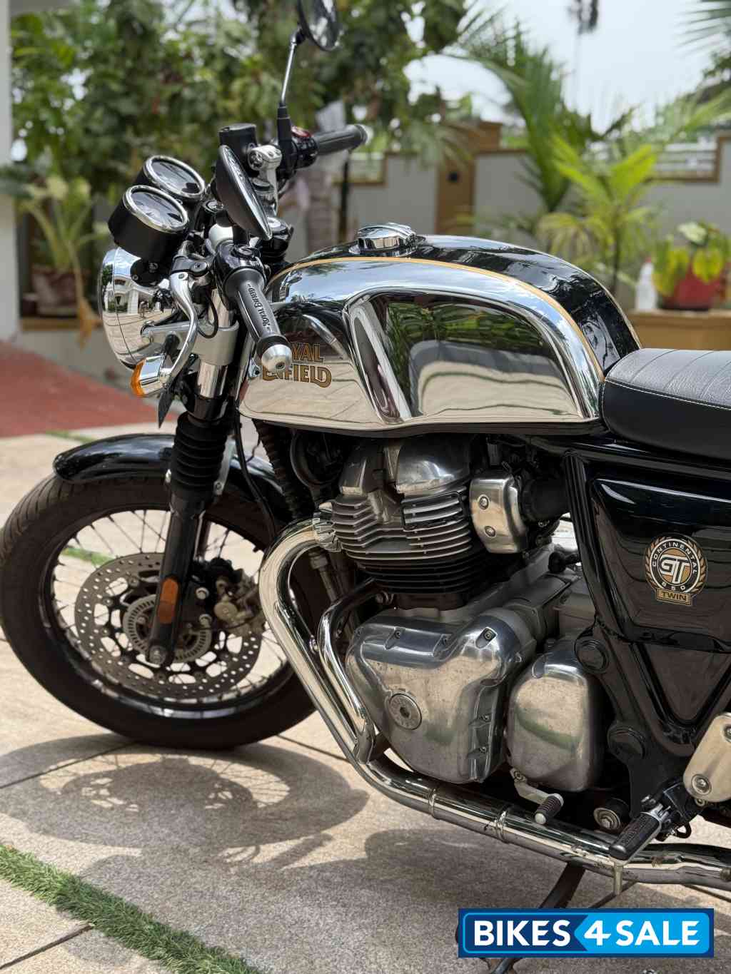 Mr Clean Chrome Royal Enfield Continental GT 650