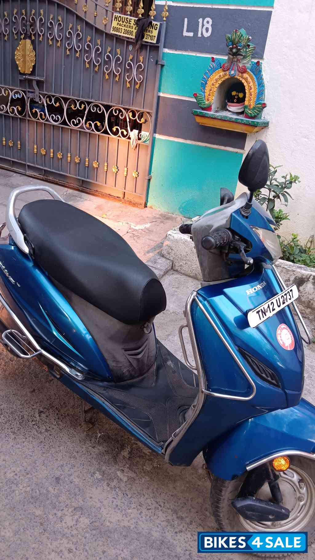 Blue Honda Activa 4G Blue Honda Activa 4G