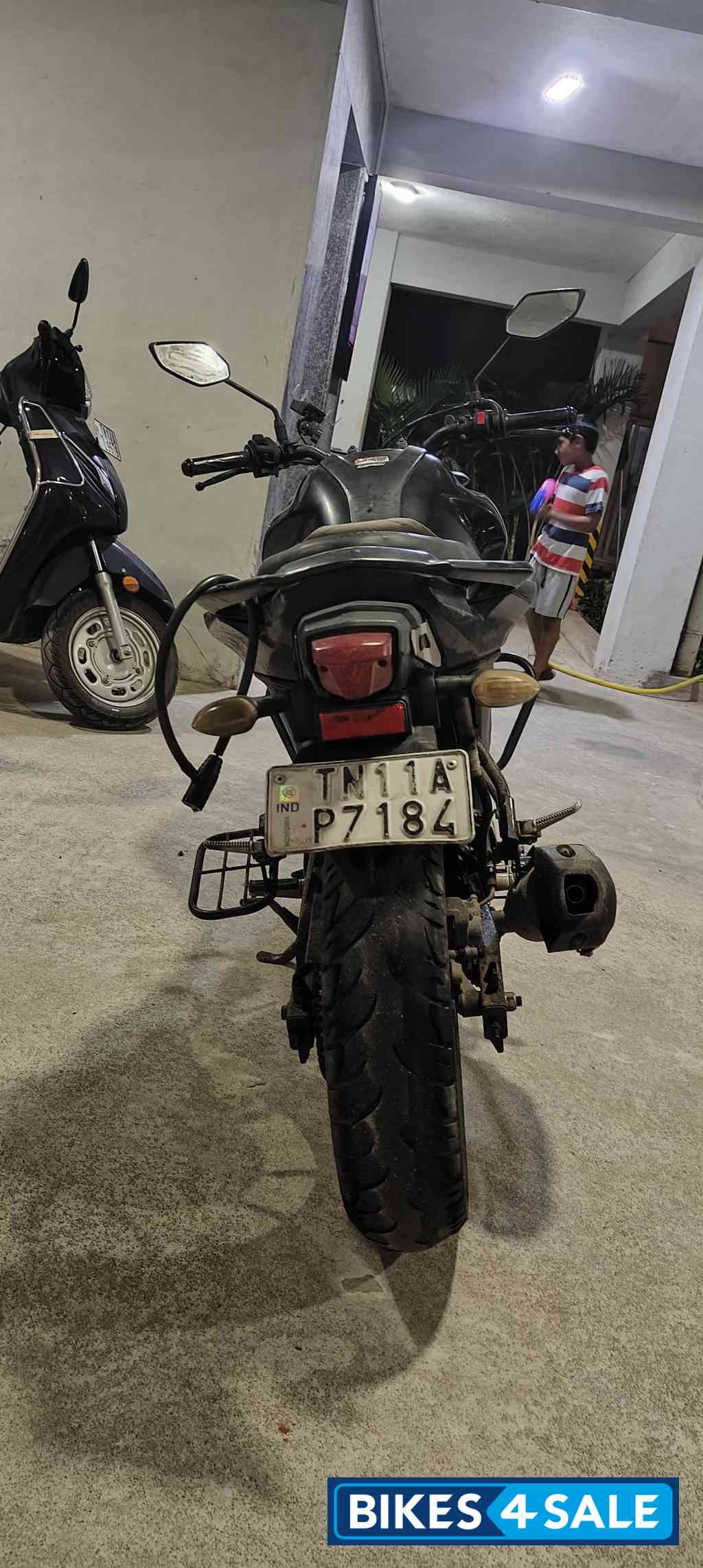 Matt Black Yamaha FZ-S FI V3
