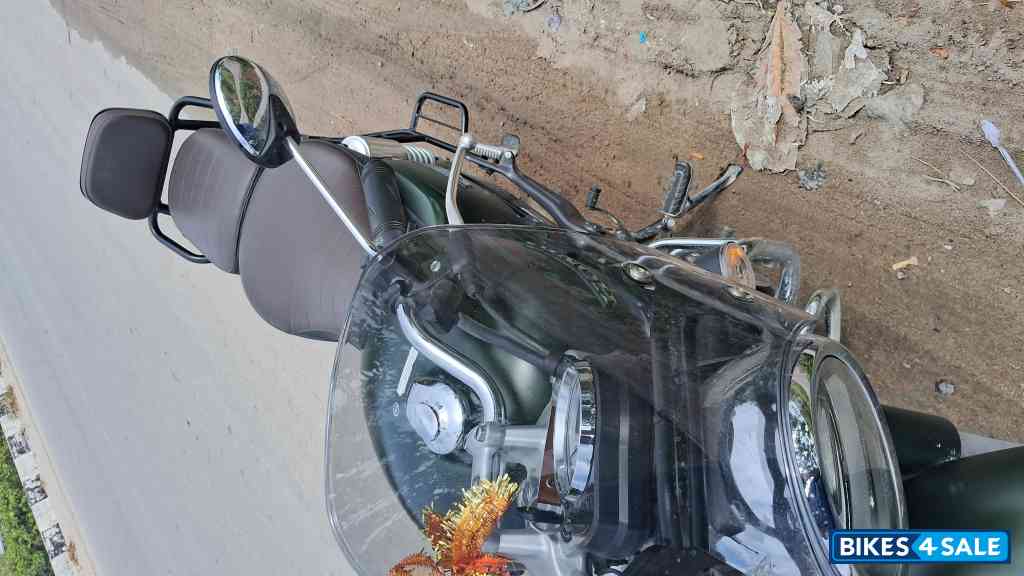 Green Honda CB350 DLX Pro