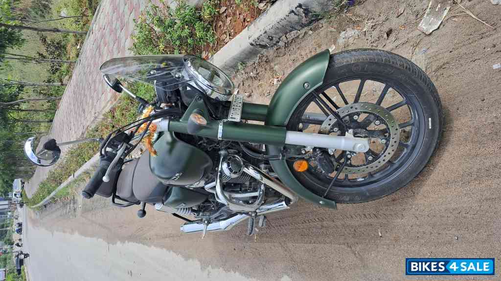 Green Honda CB350 DLX Pro