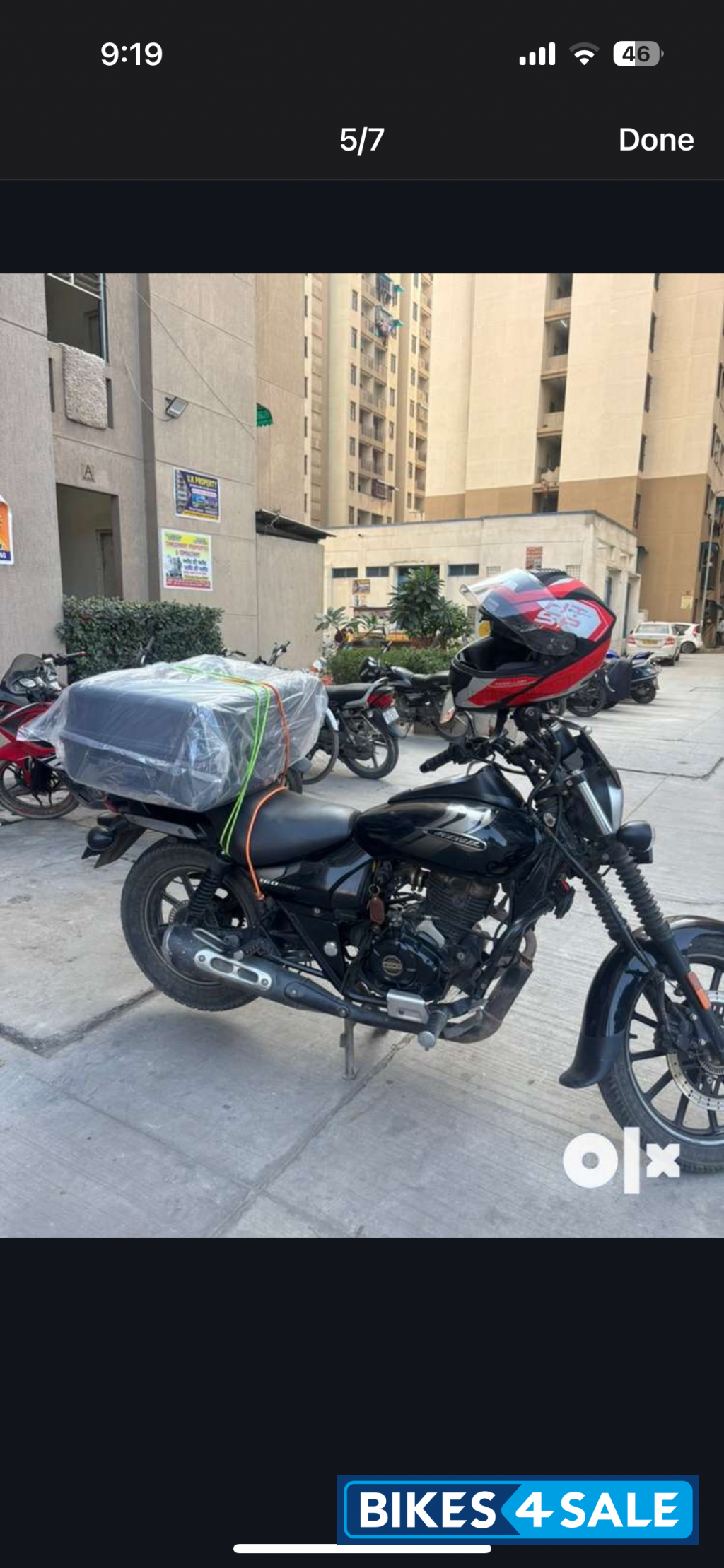 Black Bajaj Avenger Street 160 BS6