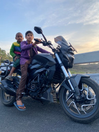 Black Bajaj Dominar 400 ABS BS6