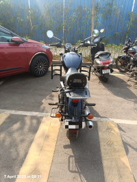 Blue Royal Enfield Meteor 350 Stellar