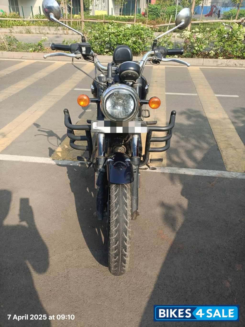 Blue Royal Enfield Meteor 350 Stellar