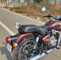 Maroon Royal Enfield Bullet Standard 350