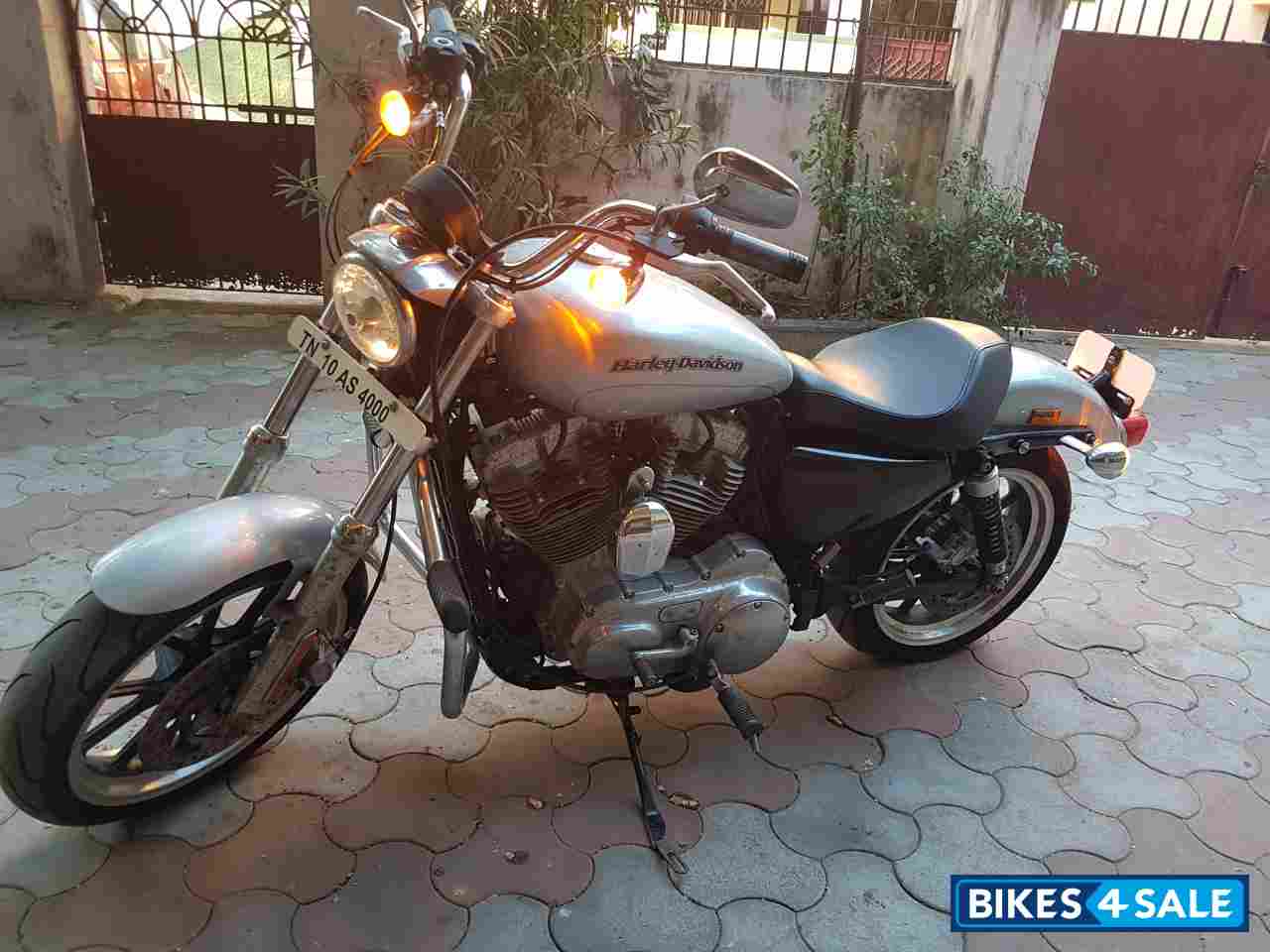 Silver Pearl Harley Davidson Superlow