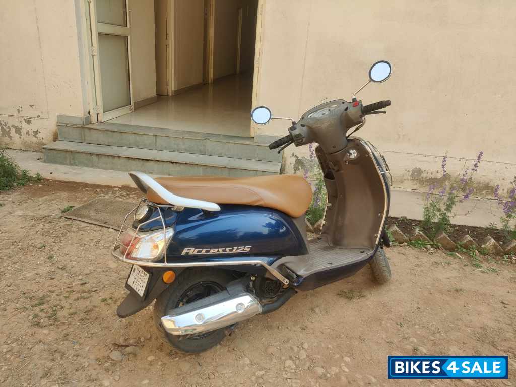 Greenish Blue Suzuki Access 125 Special Edition BS6