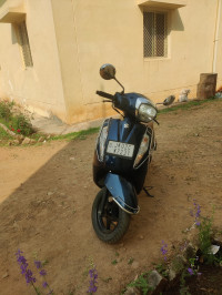 Greenish Blue Suzuki Access 125 Special Edition BS6