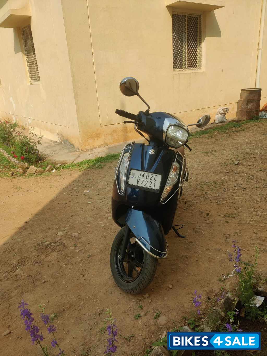 Greenish Blue Suzuki Access 125 Special Edition BS6