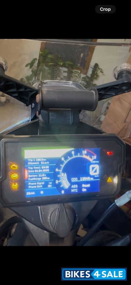 Orange KTM 390 Adventure