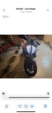 Orange KTM 390 Adventure