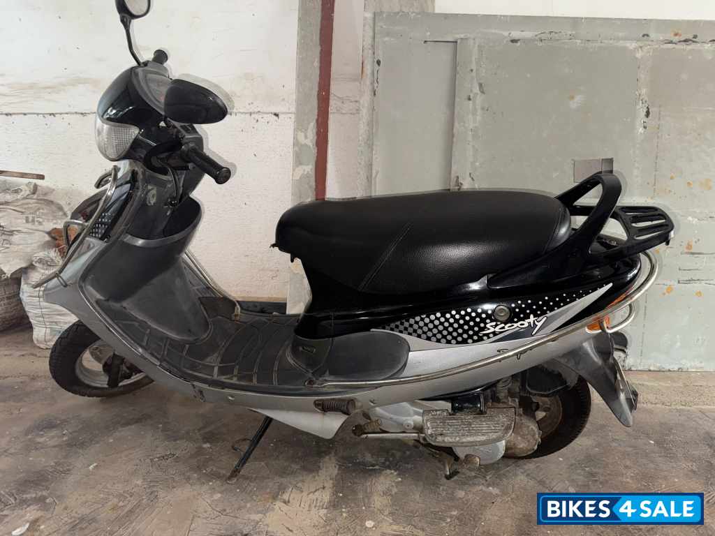 Black TVS Scooty Pep Plus