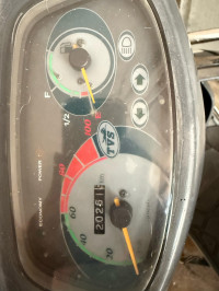 Black TVS Scooty Pep Plus