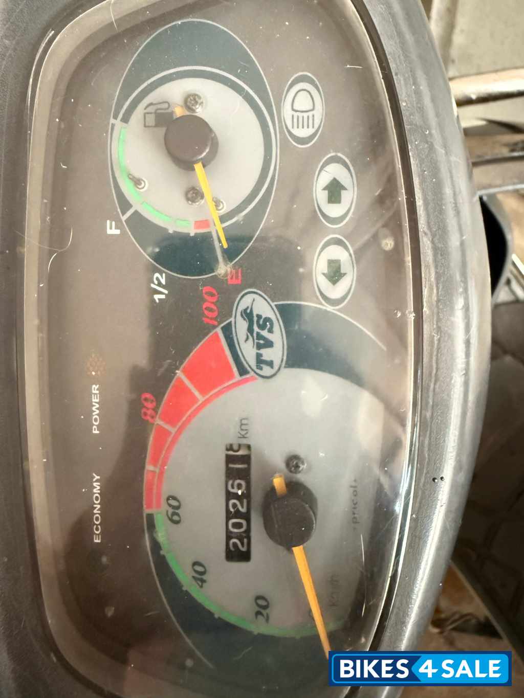 Black TVS Scooty Pep Plus