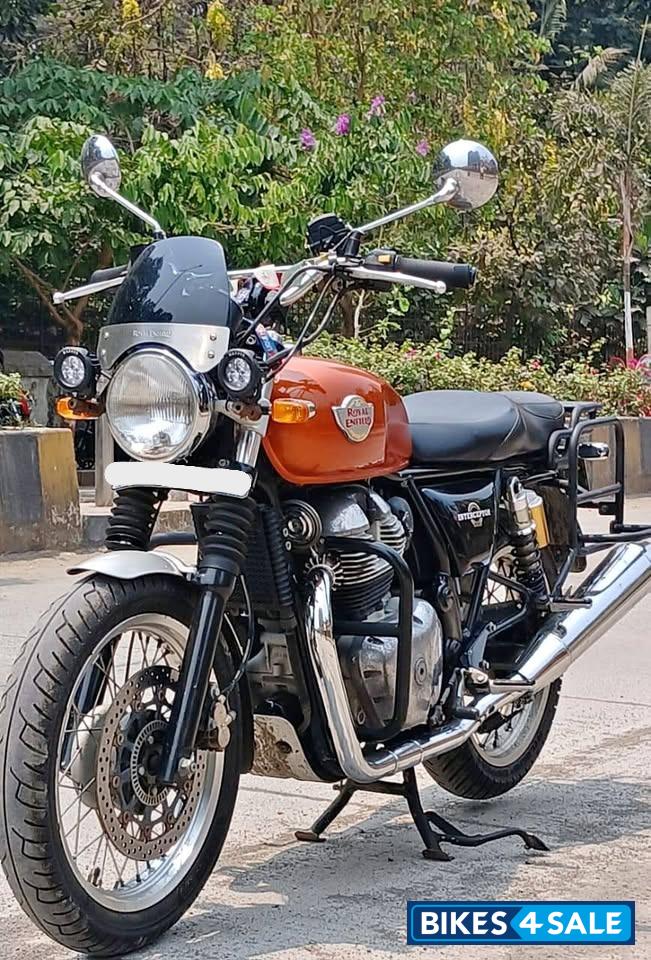 Orange Crush Royal Enfield Interceptor 650 Twin