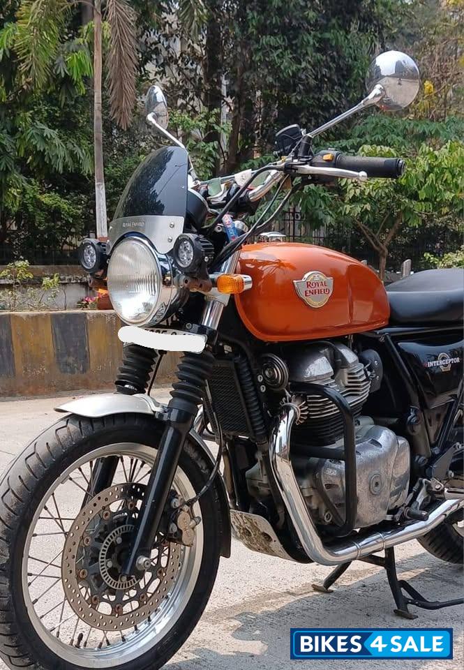 Orange Crush Royal Enfield Interceptor 650 Twin