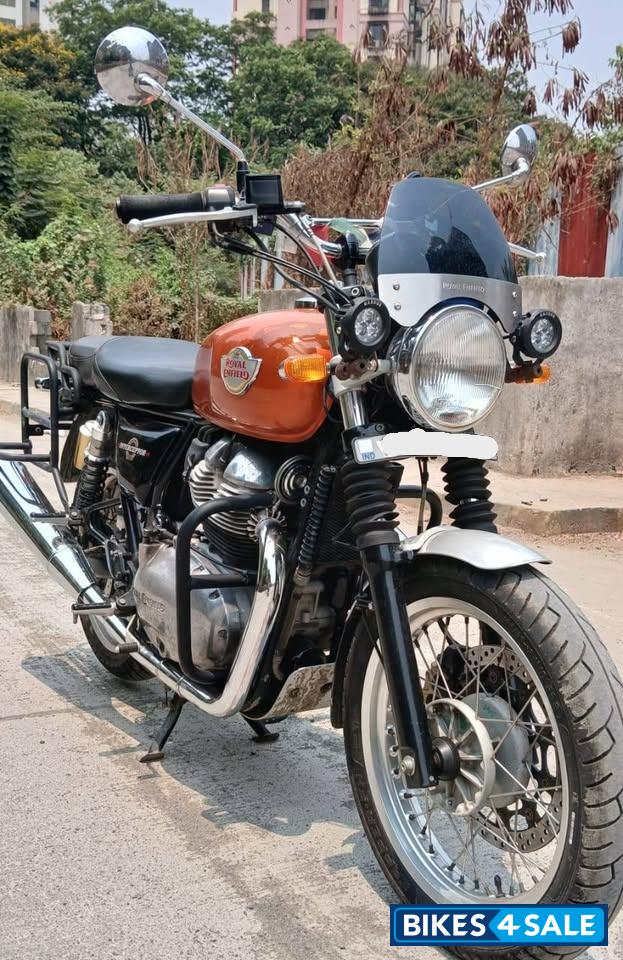 Orange Crush Royal Enfield Interceptor 650 Twin
