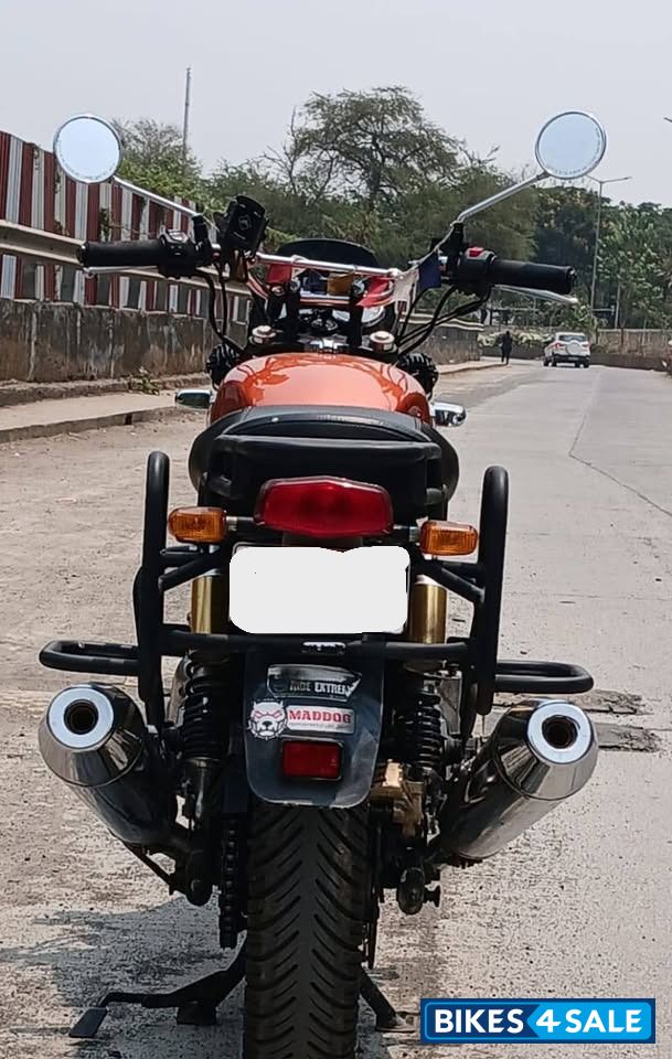 Orange Crush Royal Enfield Interceptor 650 Twin