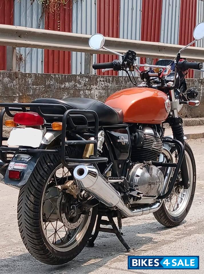Orange Crush Royal Enfield Interceptor 650 Twin