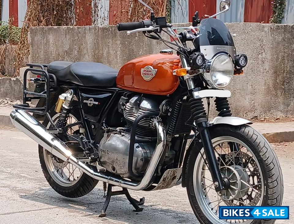Orange Crush Royal Enfield Interceptor 650 Twin