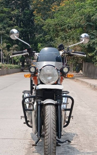 Orange Crush Royal Enfield Interceptor 650 Twin