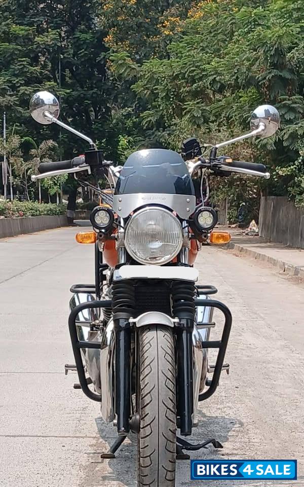 Orange Crush Royal Enfield Interceptor 650 Twin