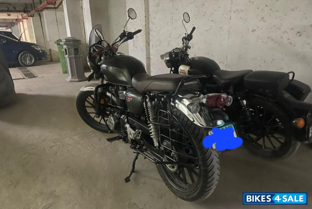 Mattelic Green Honda Hness CB350 DLX