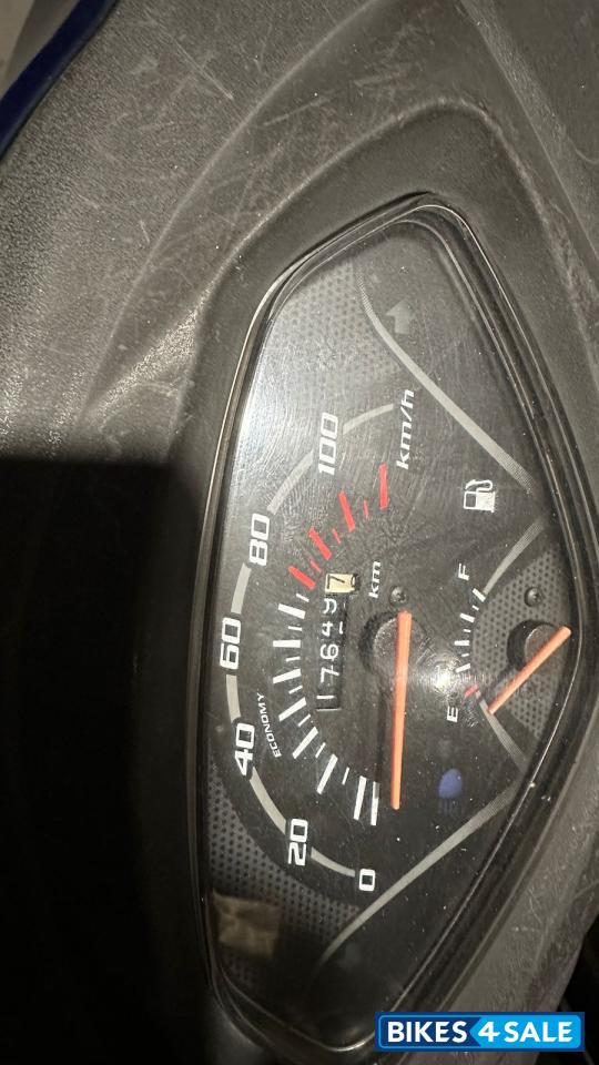 Blue Honda Activa 3G