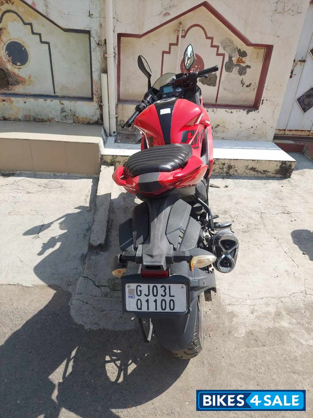 Red Suzuki Gixxer SF Moto GP