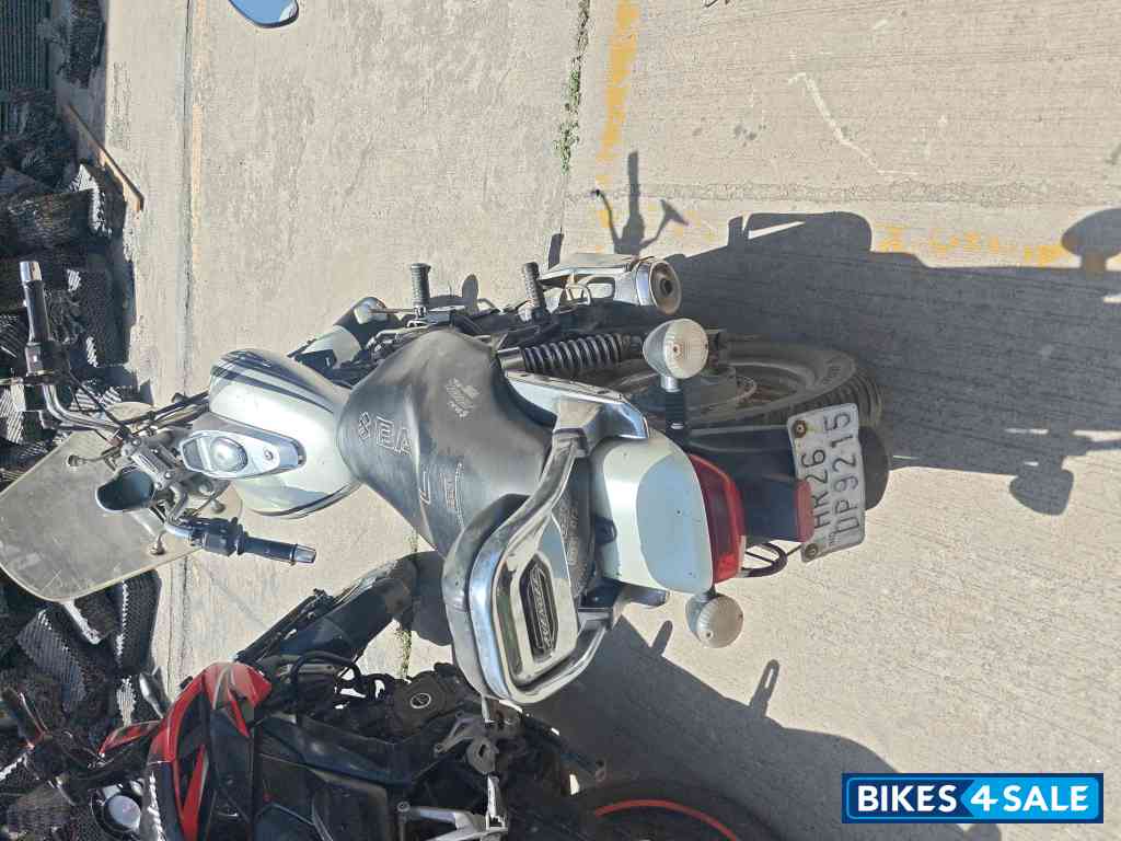 Moon White Bajaj Avenger Cruise 220