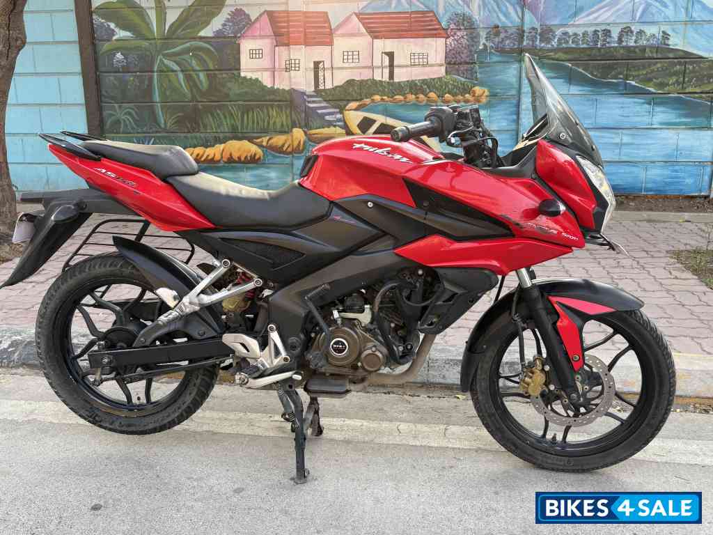 Red Bajaj Pulsar AS 150