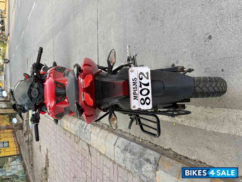 Red Bajaj Pulsar AS 150