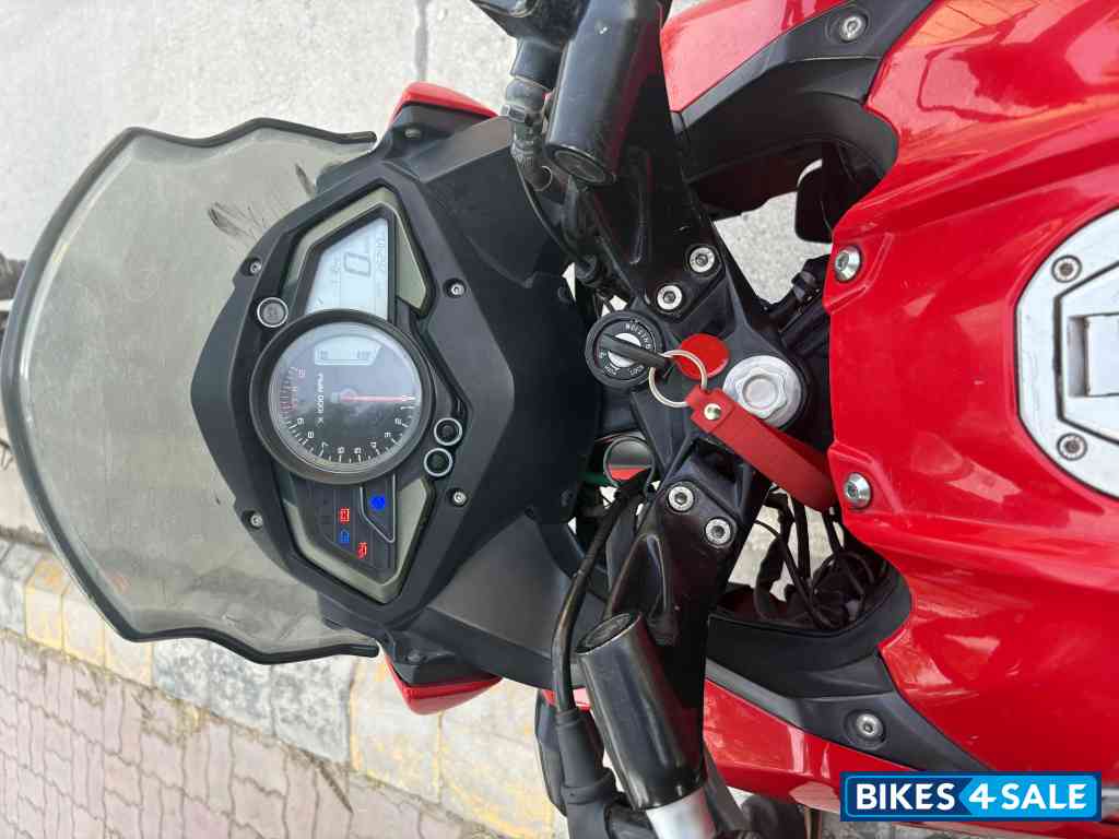 Red Bajaj Pulsar AS 150
