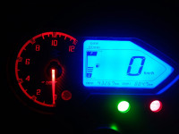 Ebony Black Met Bajaj Pulsar 180 DTSi