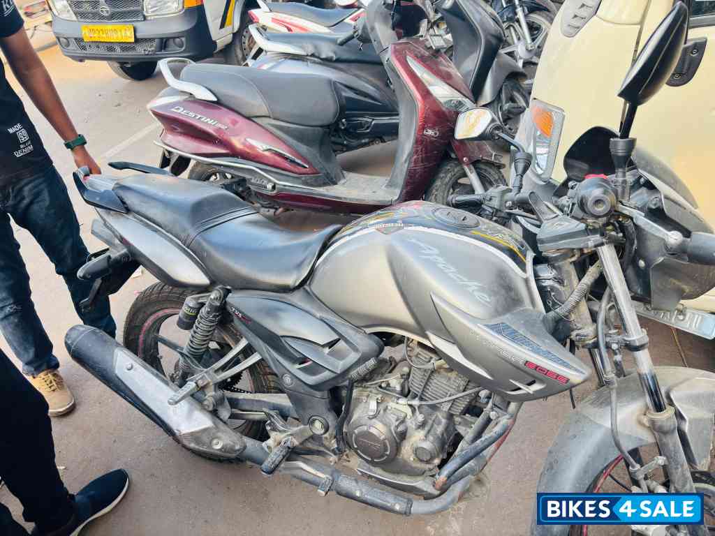 Grey TVS Apache RTR 160