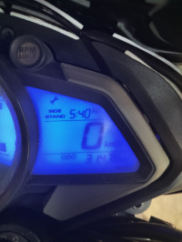 White And Black Bajaj Pulsar NS200