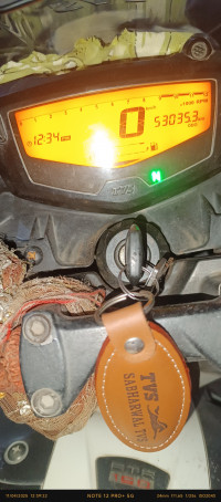 Black TVS Apache RTR 160 4V