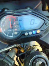 Blue Bajaj Pulsar 220F