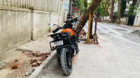 Orange KTM 390 Adventure