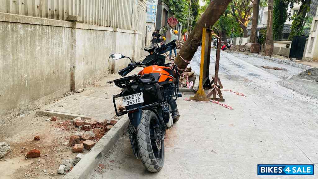 Orange KTM 390 Adventure