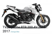 TVS Apache RTR 200 4V 2016 Model