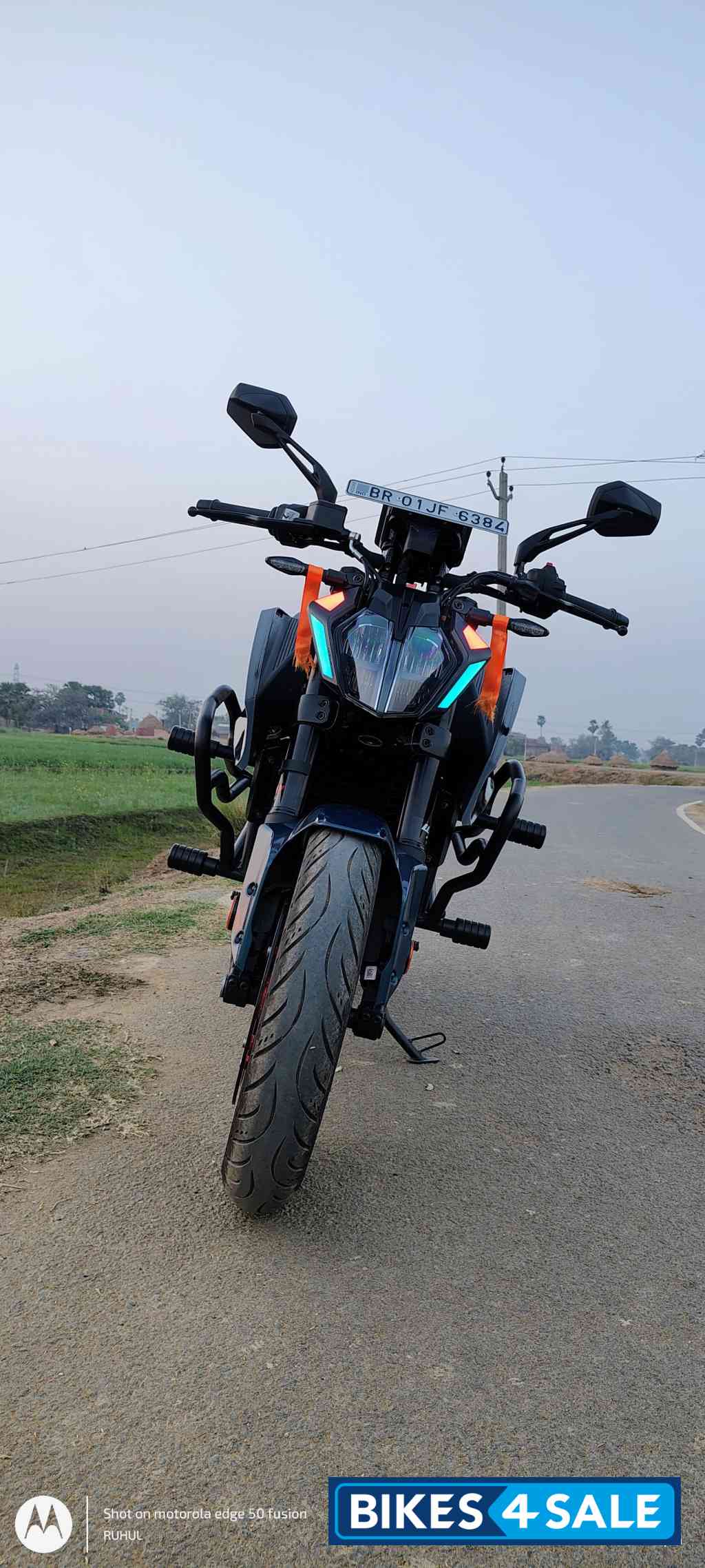 Blue Black KTM Duke 250 2025