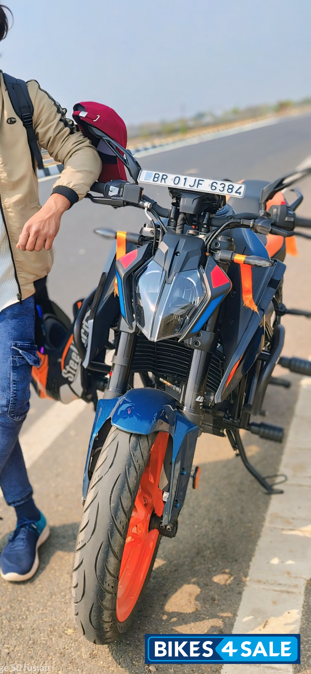 Blue Black KTM Duke 250 2025