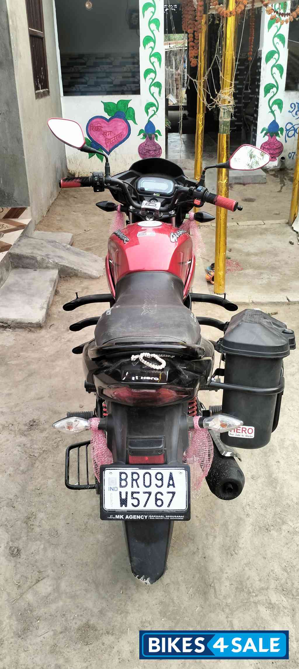 Red Hero Glamour BS6 Red Hero Glamour BS6