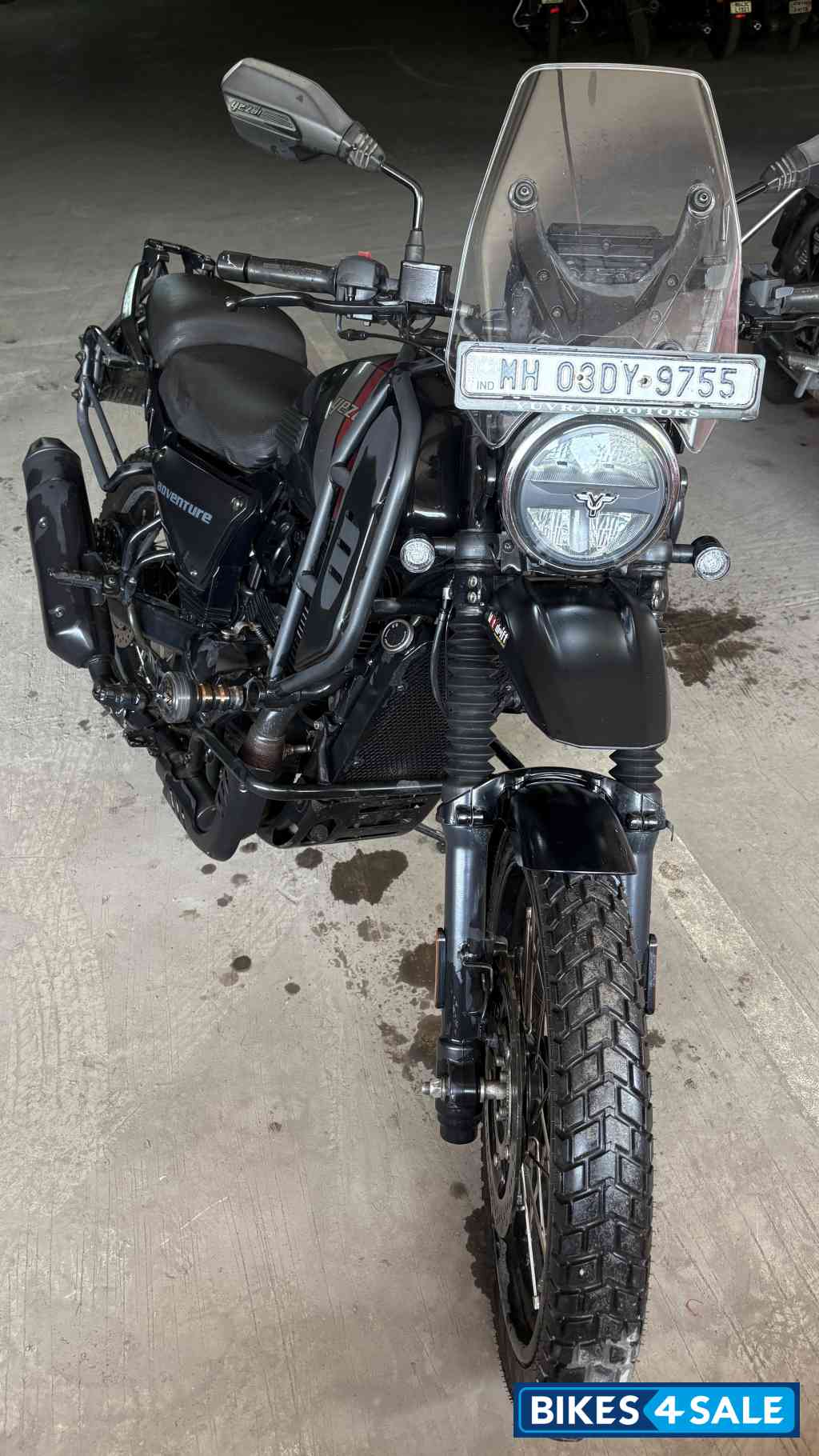 Black Mamba Yezdi Adventure Matte